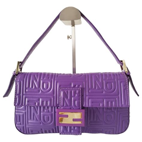 fendi baguette purple|More.